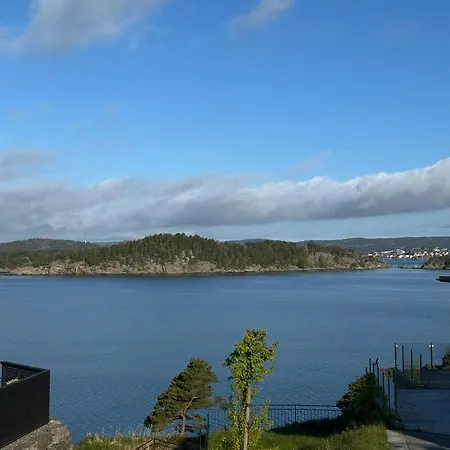 빌라 New Amazing By The Water In Dvergsnes, Kristiansand, Close To The Zoo *